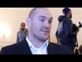 Tyson Fury  -  Talks Klitschko and Haye Meeting Up