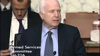 McCAIN QUESTIONS MILITARY OFFICIALS ON CHINA LAND RECLAMATION