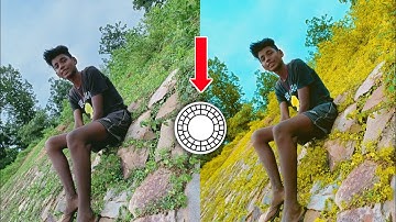 How to change background colour in Vsco app || photo background colour change || Venu idea