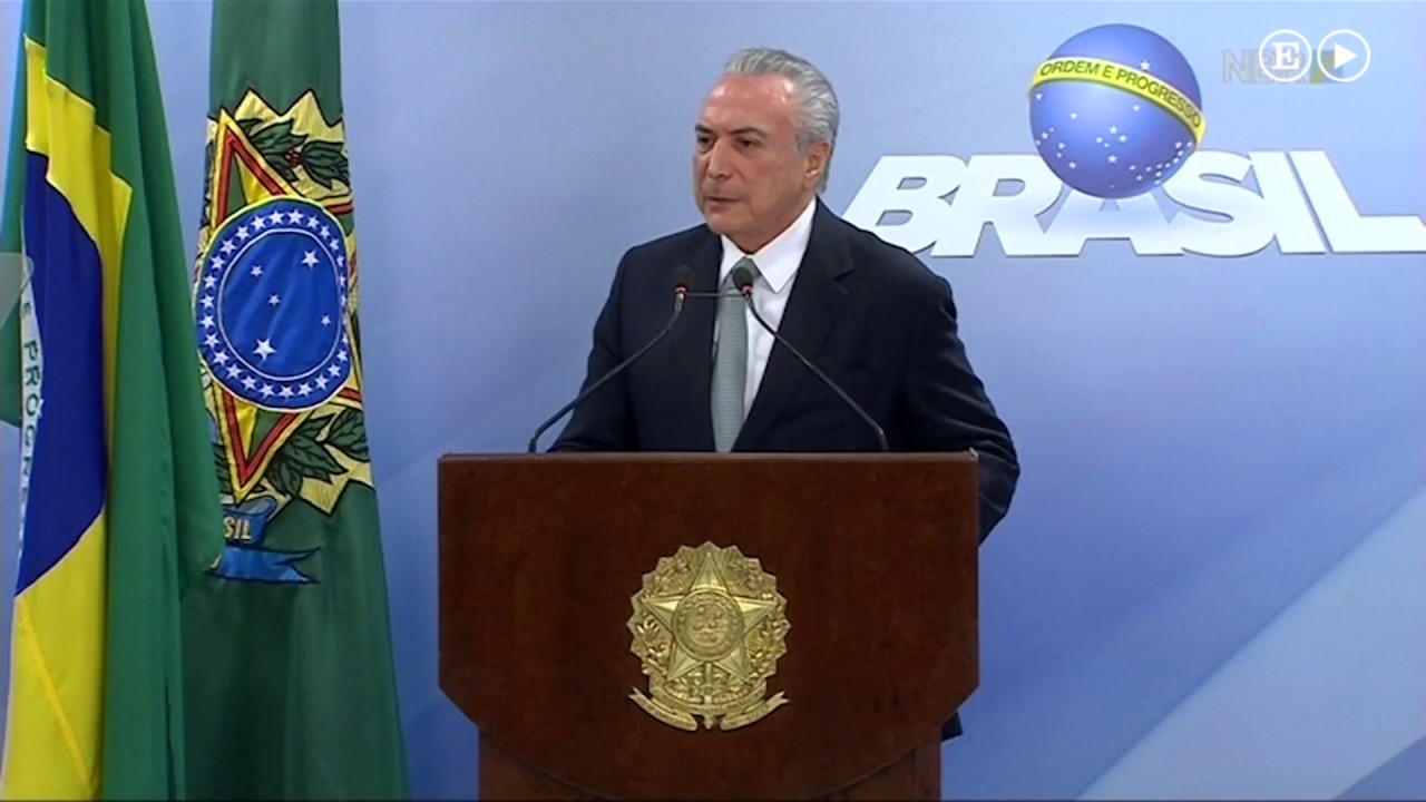 Temer: “Não renunciarei”