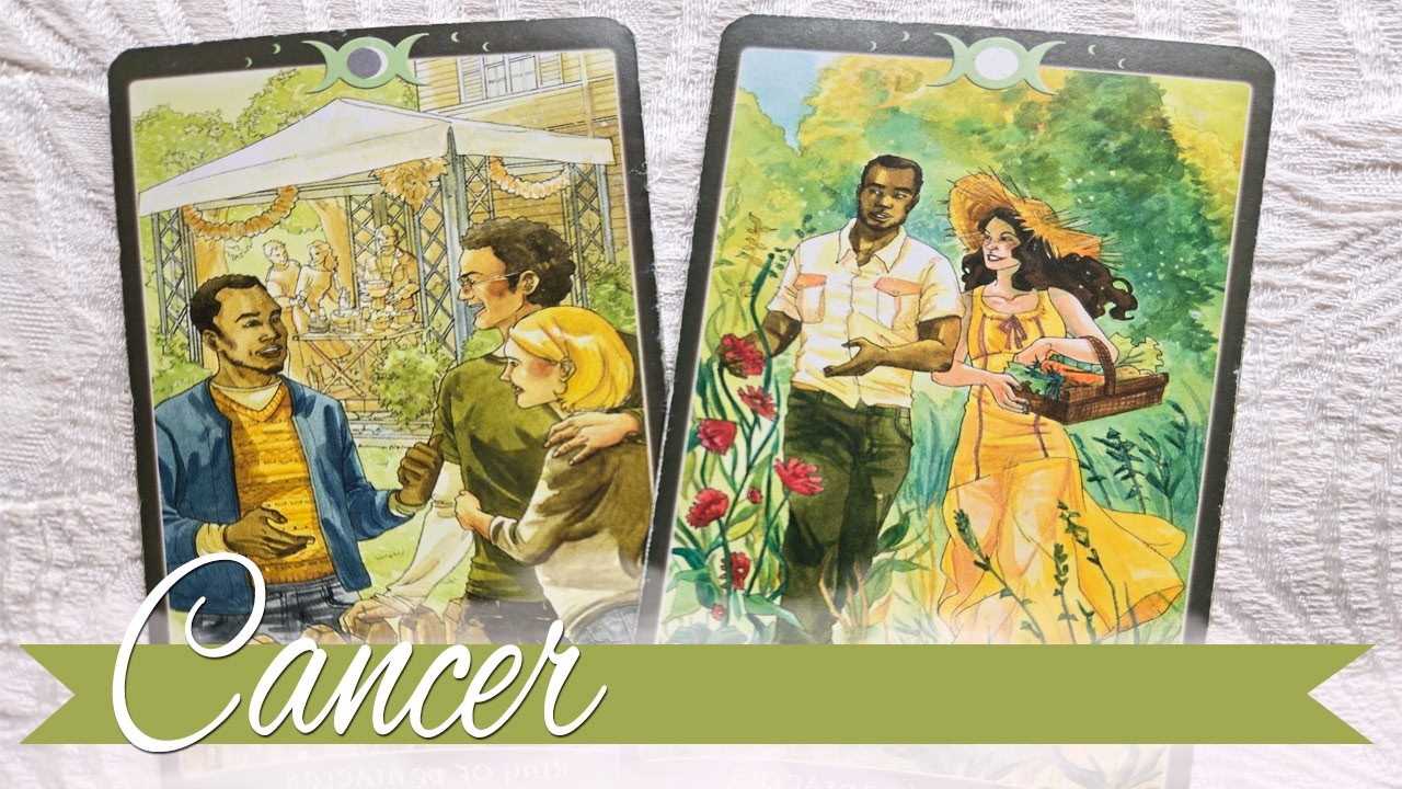 CANCER Healing, forgiveness and becoming a couple. Doing it together ⚖️🎁