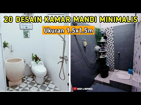 Video: 25 Ide Kamar Mandi Modern untuk Membuat Tampilan Bersih