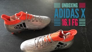 Adidas X 16.1 FG Football Shoes | UNBOXING | Mercury Pack | HD | New