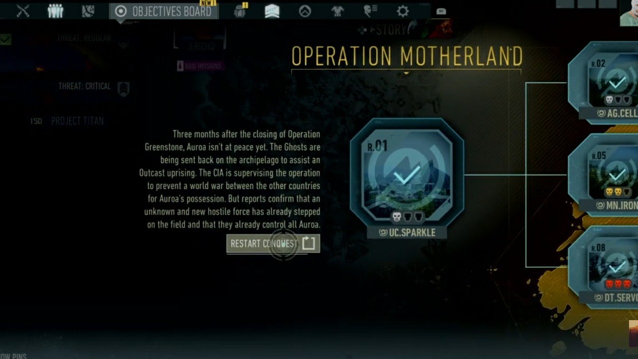 How To RESET Conquest Mode |Operation Motherland| Ghost Recon Breakpoint