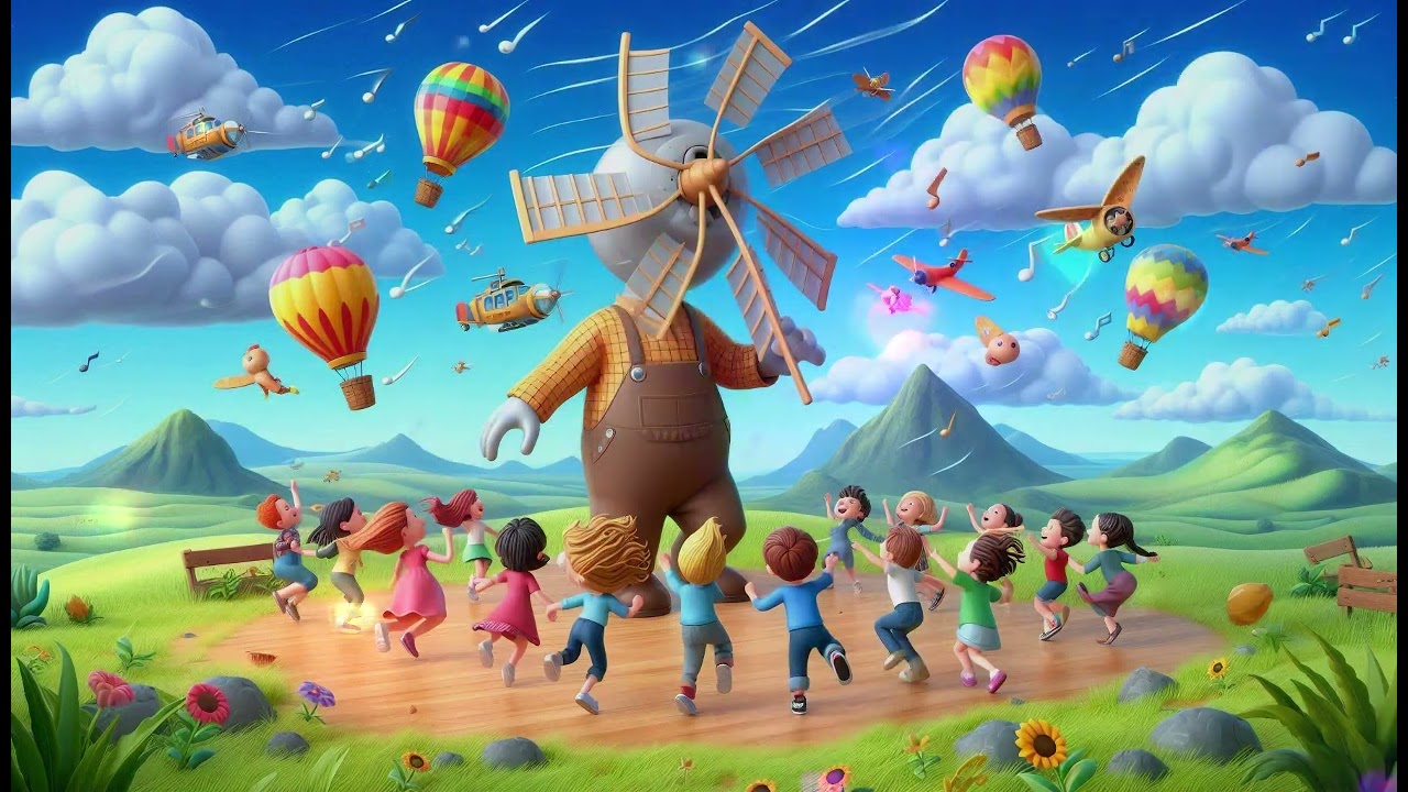 💨 Dancing with the Wind 1 | @BabyShark-KidsAlotsofSongs | Fun Wind Dance Song for Kids