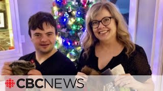 Man with Down syndrome makes Christmas stockings for the homeless screenshot 3