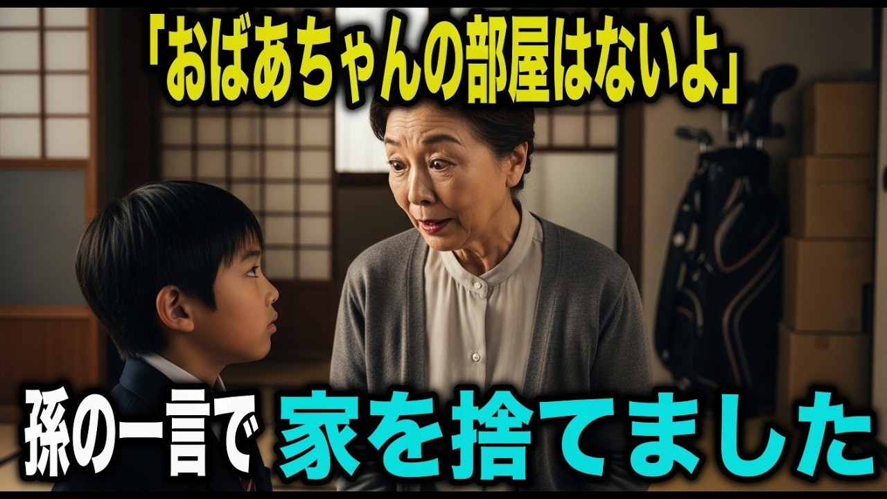 「おばあちゃんの部屋はないよ」ー孫の一言で母は人生の断捨離をすることにしました