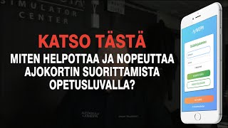 Henkilöautokortti Opetusluvalla - Helpota Opetustasi Ajoweppi-Sovelluksella