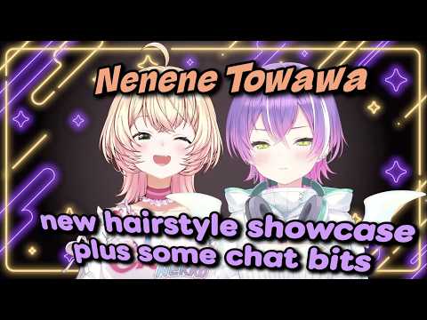 Nene Towa with new matching hairstyles EN SUBS
