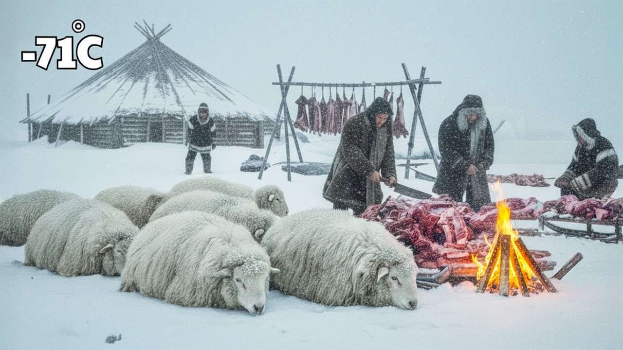 Surviving -71°C: Feeding The Flock In The Frozen North | A Harsh Winter Story