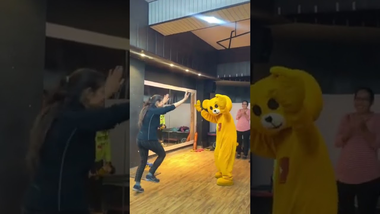 Teddy Bear Dance  With Punjabi Cute Girl | Deep Rock Vlog
