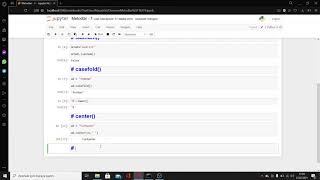 Python metodları - 1
