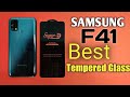 Samsung Galaxy F41 Best Tempered Glass & Cover