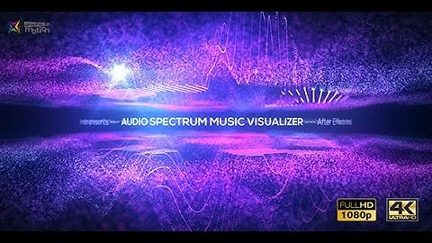 Audio Spectrum Music Visualizer - After Effects Template