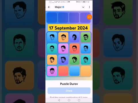 Major Puzzle Durov