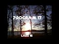 Program 17 - tony and kaspar analogging