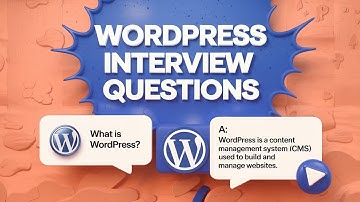 Wordpress Interview Question || WORDPRESS || Interview questions.