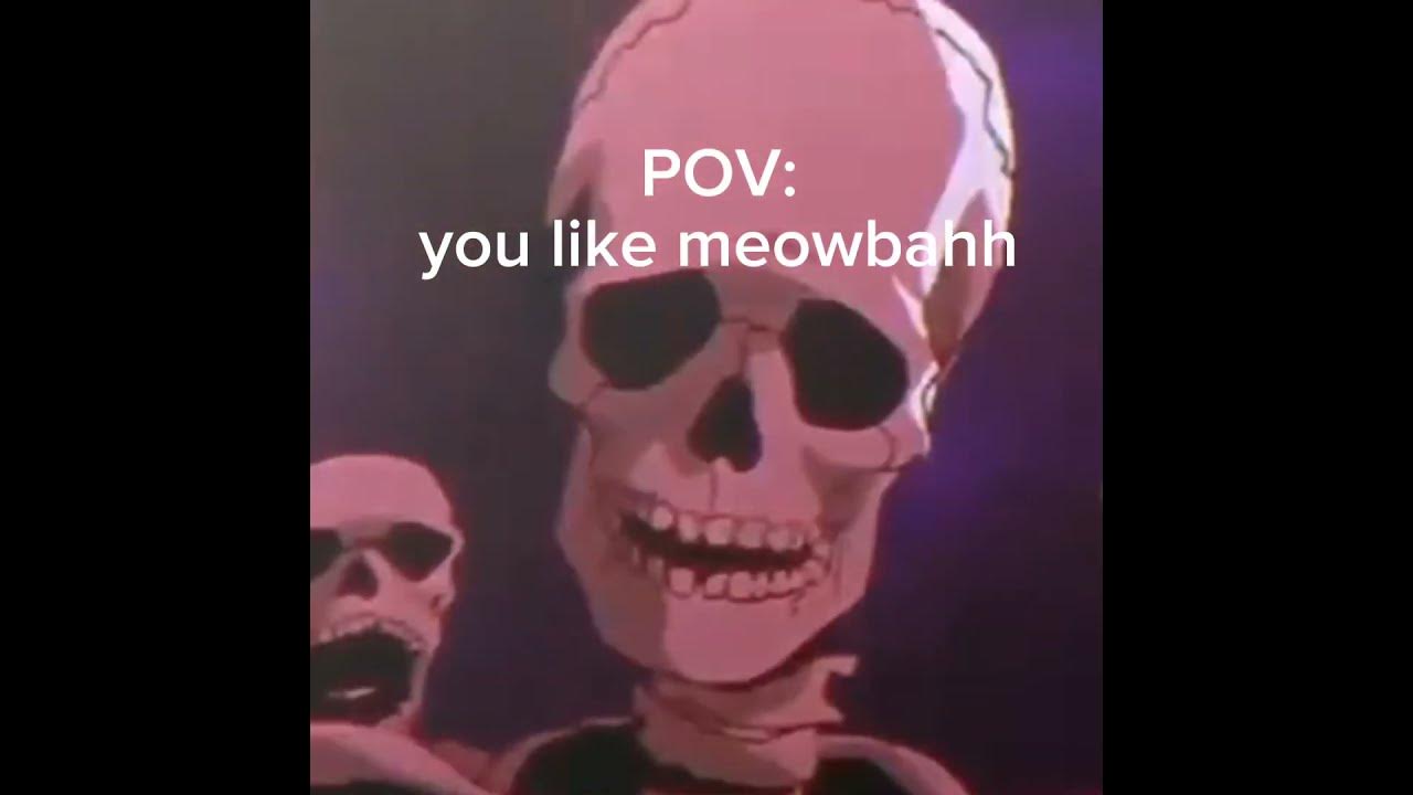 daily skeleton meme 4 (meowbahh) YouTube