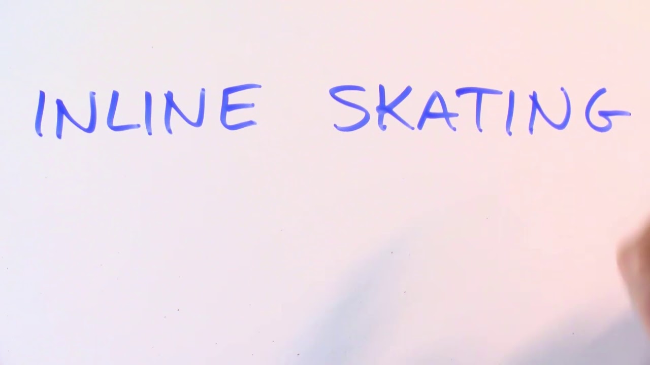Cómo se escribe patinaje en línea en inglés - YouTube