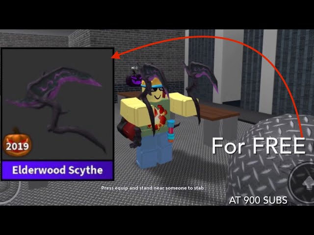 Fan made chroma elderwood scythe! : r/MurderMystery2