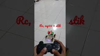 RC, esp32 + stik PS3