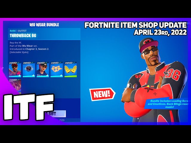 Fortnite is getting Wu-Tang Clan outfits and items