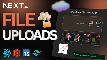 The Ultimate Guide to File Uploads in Next.js (S3, Presigned URLs, Dropzone)