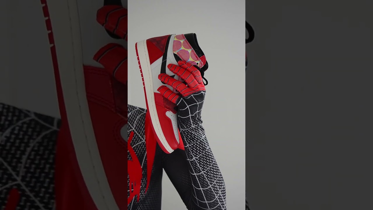 au.sell | Introducing the Jordan 1 High OG "Spider-Man Across the Spider-Verse"