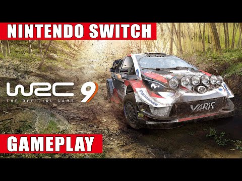 WRC 9 Nintendo Switch Gameplay