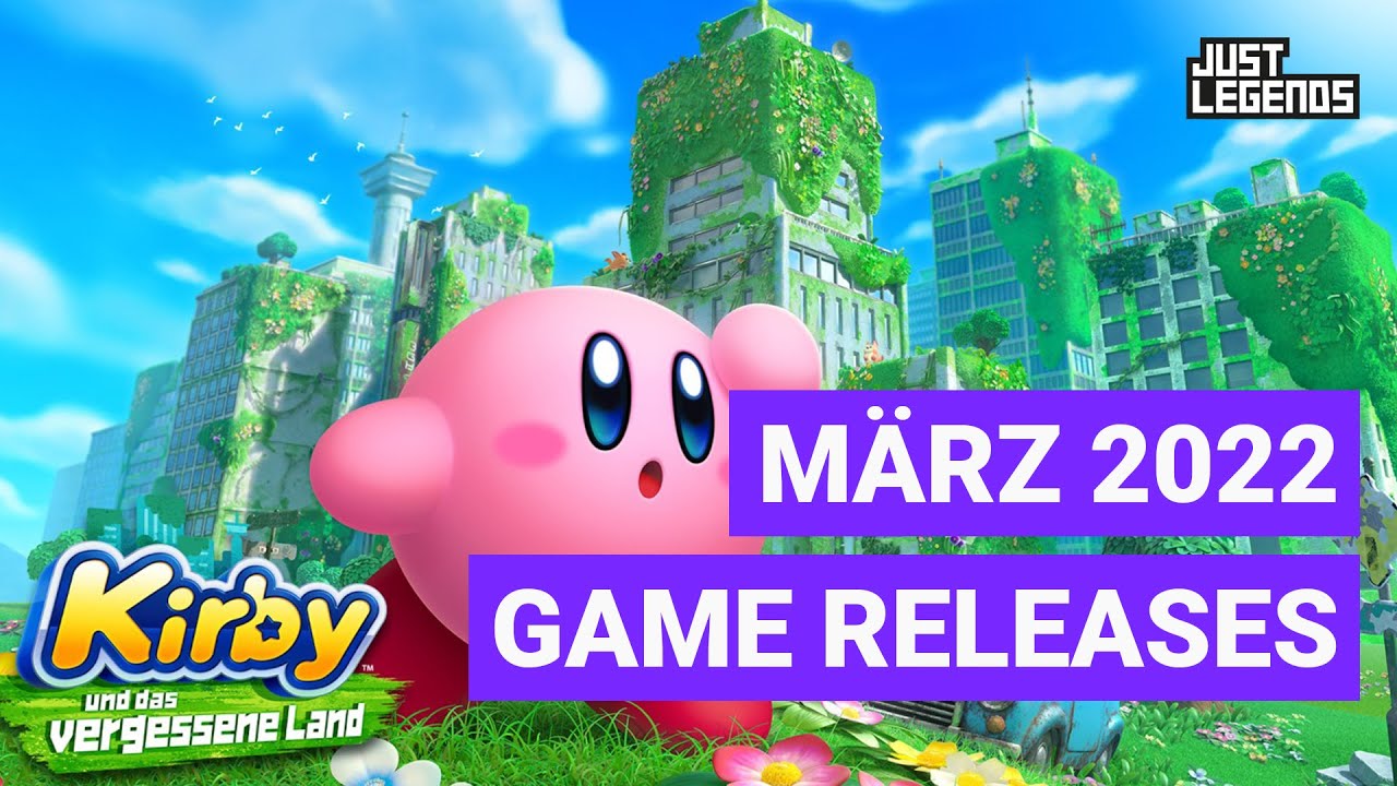 Spielevorschau März 2022: Diese Games kommen demnächst [Kirby, Tiny Tina's Wonderlands, Die Siedler]