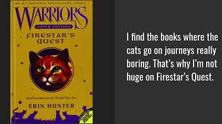 Warrior cats confessions