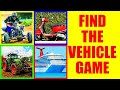 Find the Vehicle Sound Challenge | Game for Kids, Preschoolers and Kindergarten