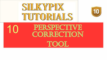 PERSPECTIVE CORRECTION  IN SILKYPIX DEVELOPER STUDIO PRO 10.