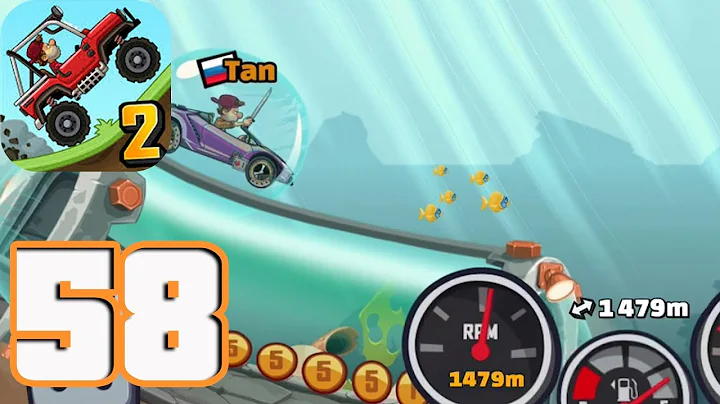 Hill Climb Racing 2 - Gameplay Walkthrough Part 58 - New Adventure Rustbucket Reef(iOs, android)