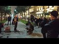 Уличный кавер-бэнд Visconty на Невском проспекте.