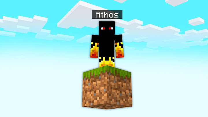SOBREVIVA COM UM SÓ BLOCO NO MINECRAFT - O FILME