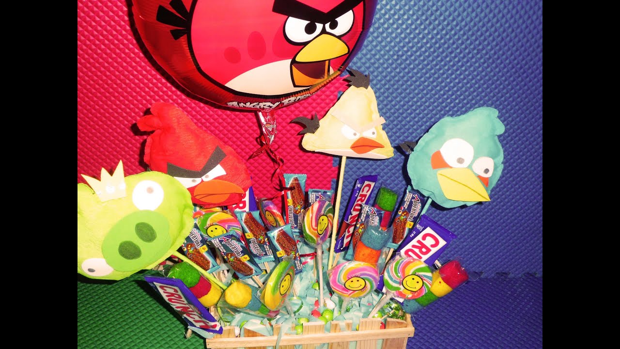 Arreglo de dulces infantil y con globo ((fácil y bonito Arreglo de dulces infantil y con globo ((fácil y bonito