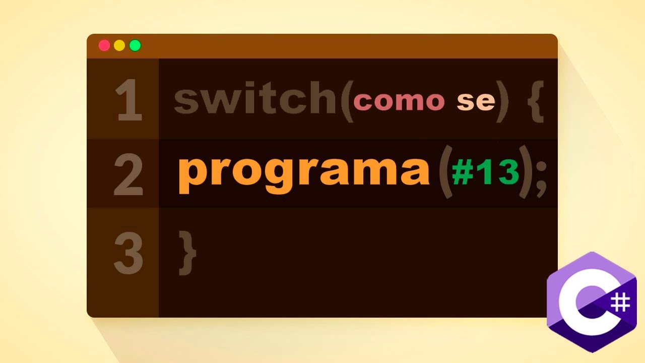 🔁 Aprende SWITCH CASE en C# en Minutos 🚀 | Curso C#🔥 #13 - YouTube