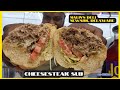 Cheese steak sub at malins deli in newark de