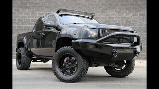 Match Highlights 2010 GMC Sierra 1500 Murdered Out Blacked Out Showtruck Custom