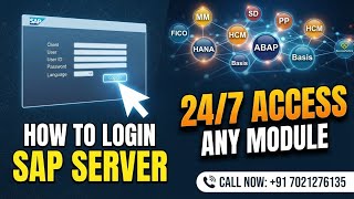 How to Login SAP Server for Practice | 24/7 Access to All SAP Modules (FICO, MM, ABAP & More)