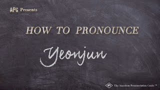 How to Pronounce Yeonjun (Real Life Examples!)