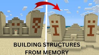 Building Minecraft Structures from MEMORY!
