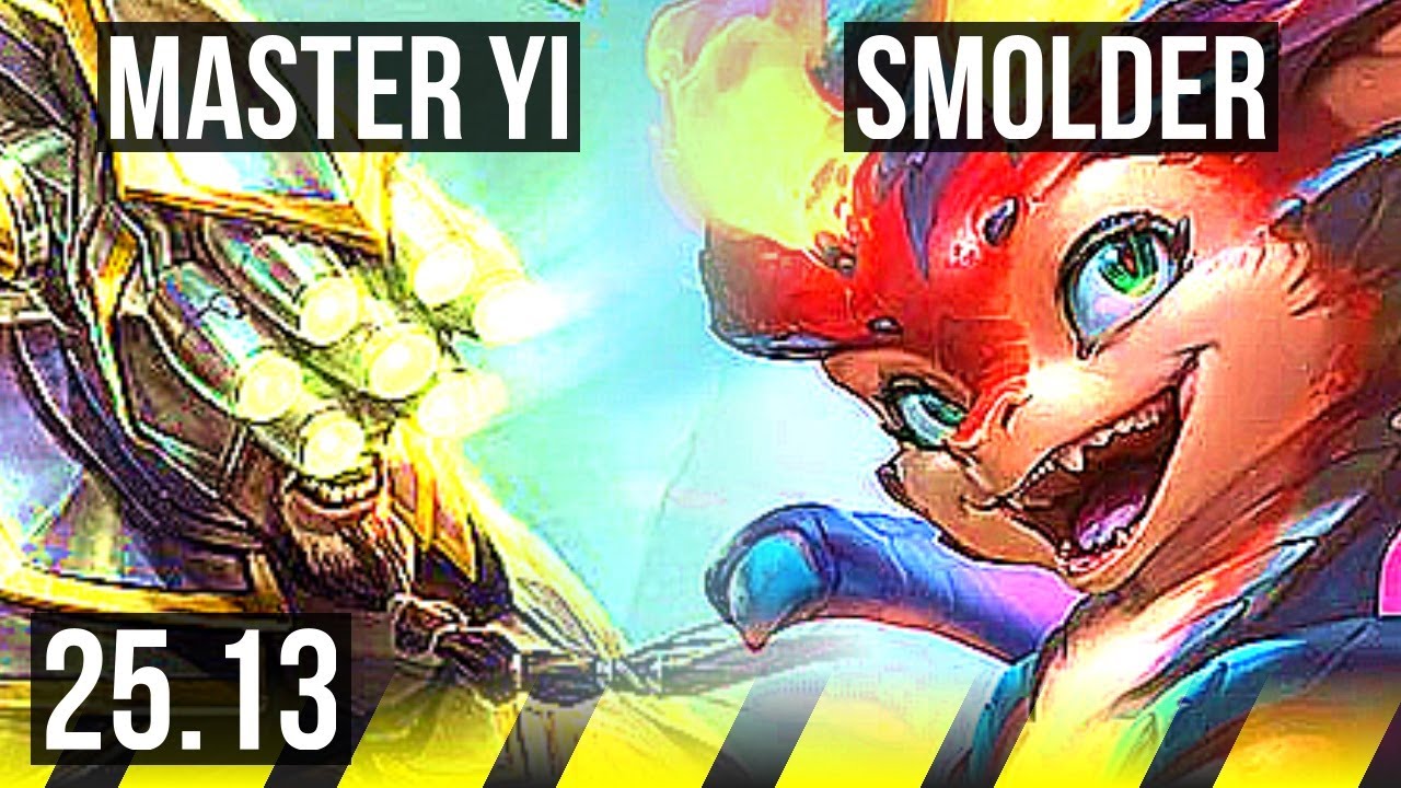 MASTER YI & Lulu vs SMOLDER & Braum (ADC) | 74% winrate | EUW Diamond | 25.13