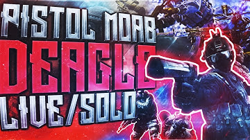 Mw3: *LIVE* DESERT EAGLE Pistol Only MOAB in 6v6 *Solo*