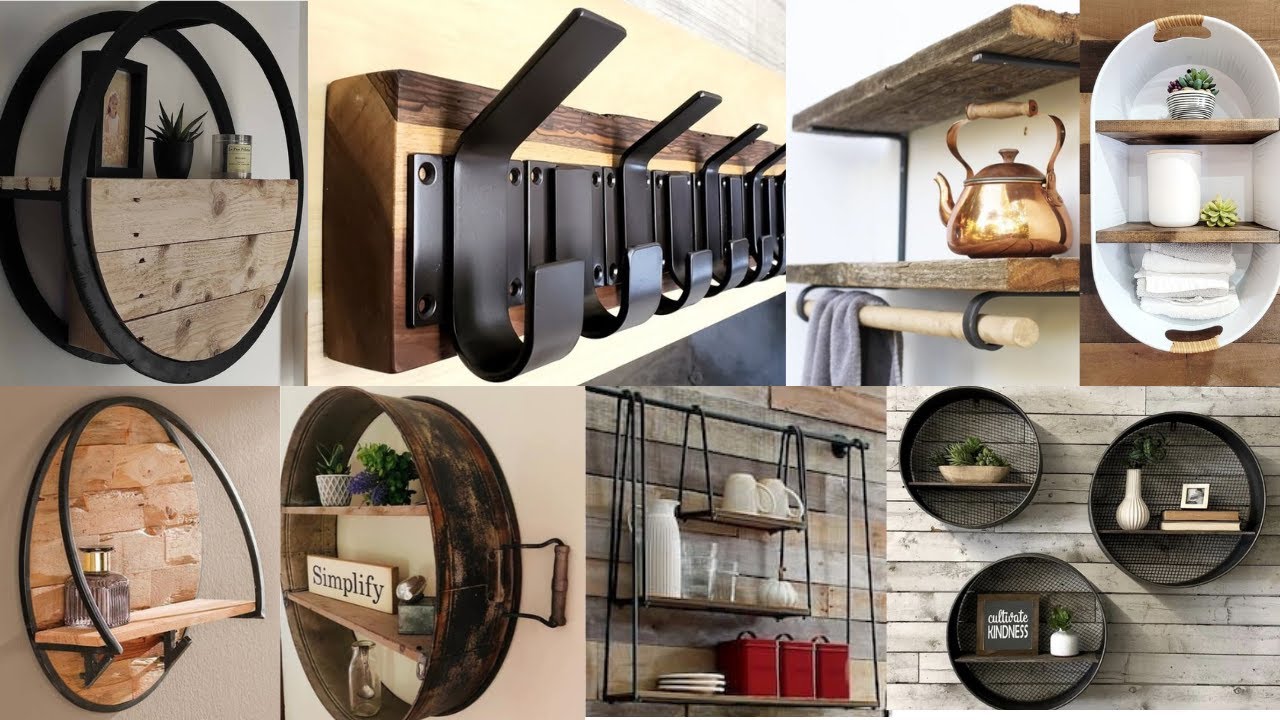 Photo inspiration: From Scrap To Statement Industrial Wood Metal Wall Décor And Photo Inspiration