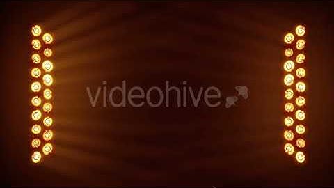 Bright Stage Lights Flashing in Blue Color | Motion Graphics - Envato elements