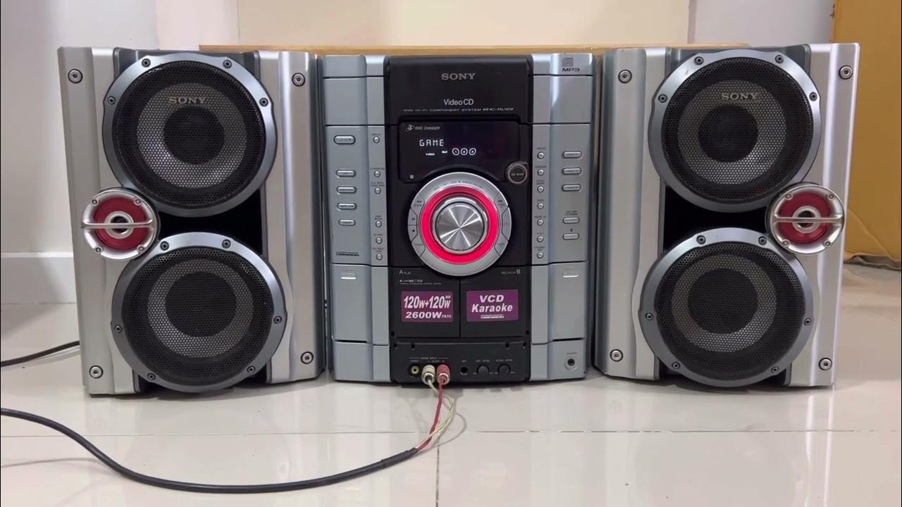 SONY MHCRV22 & SSRV222 ดอกแดงในตำนาน_SoundEat Test รายละเอียดตามลิ้งค