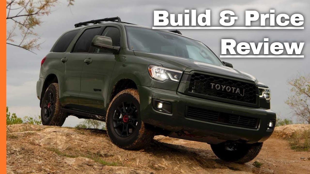 2020 Toyota Sequoia TRD Pro - Build & Price Review: Configurations