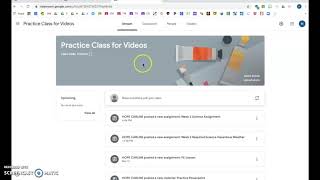 Adding a Google Doc with a Rubric for grading